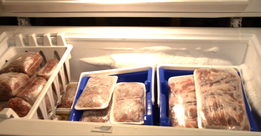 what size chest freezer for ½ cow ( also for whole, ¼, and ⅛)