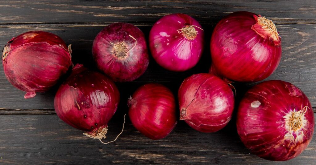 can you cook with red onions