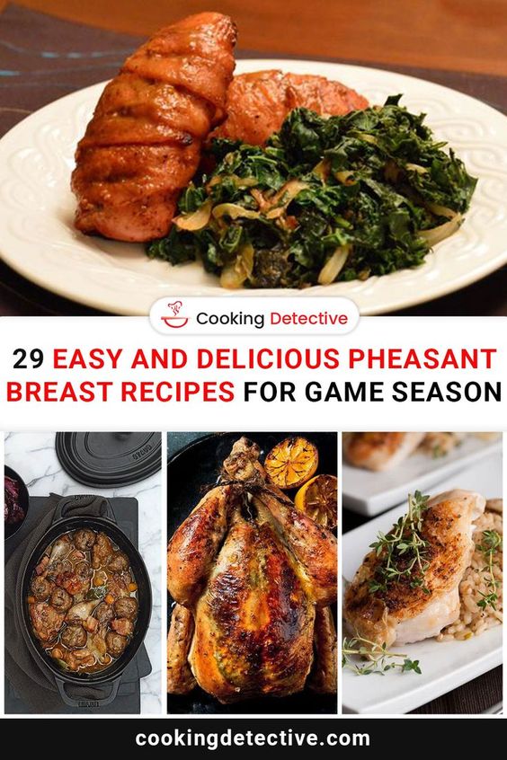 29 Pheasant Breast Recipes