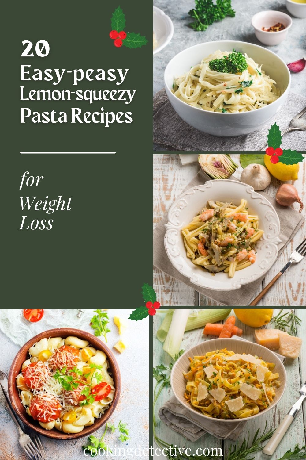Easy-peasy (Lemon-squeezy) Pasta Recipes 