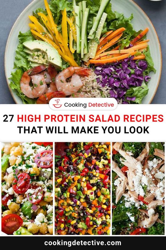 high protein salad recipes