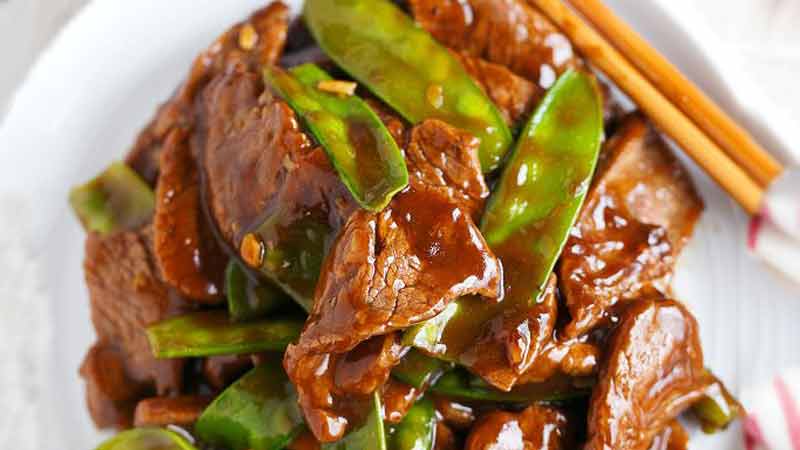 25-Minute Beef And Snow Pea Stir Fry