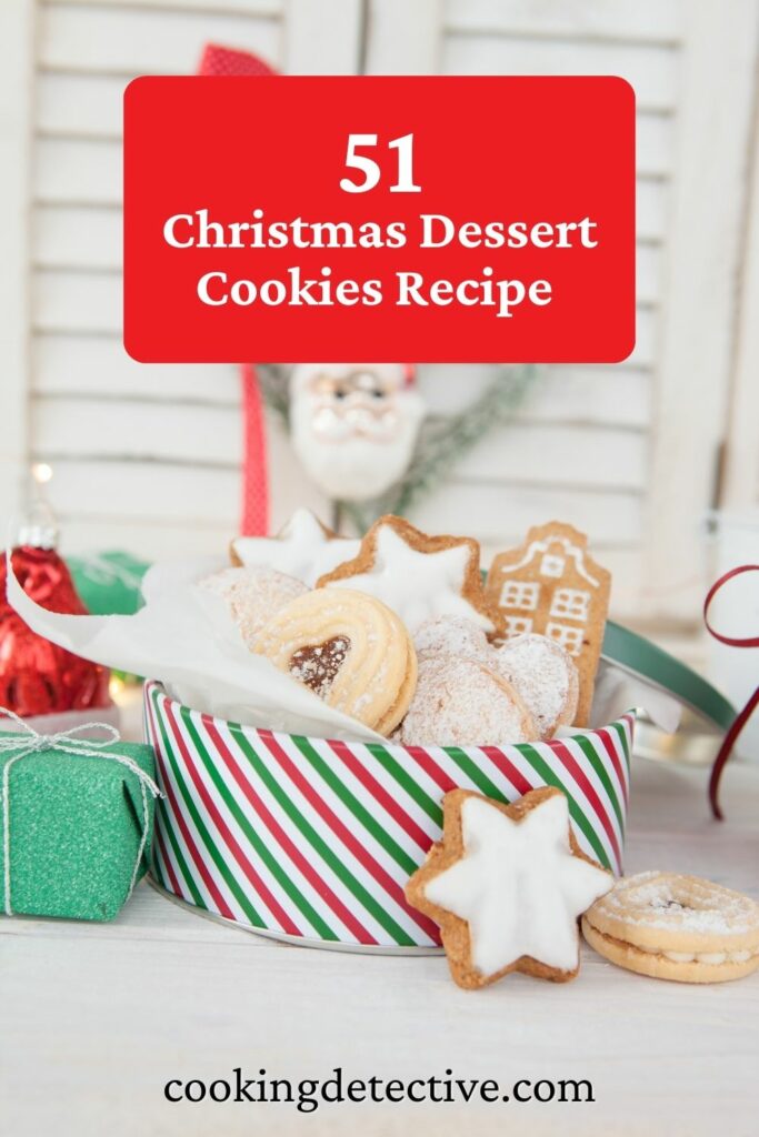 51 christmas dessert cookies recipes