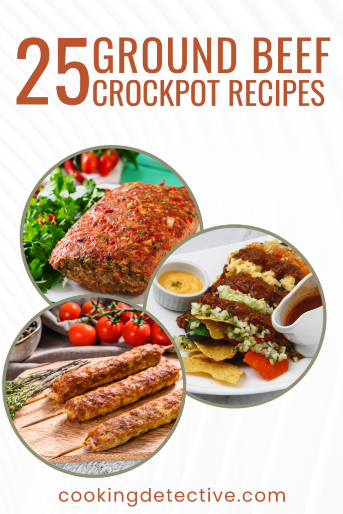 25 ground beef crockpot recipes