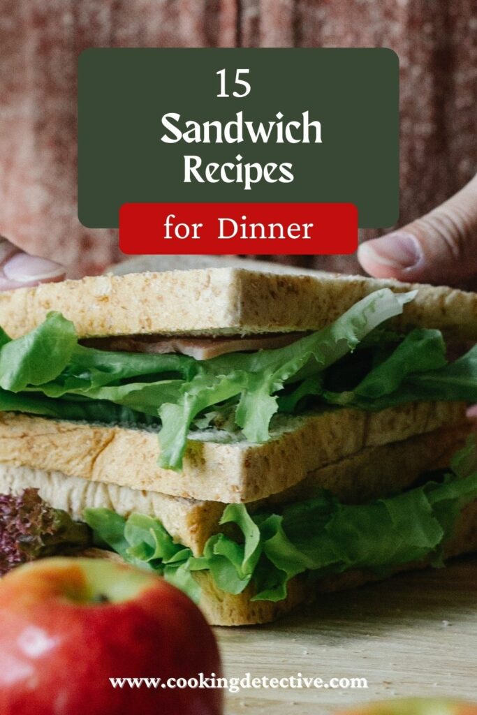 15 tasty sandwich recipes for dinner tonight