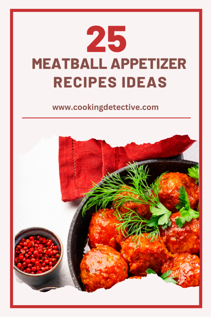 meatball appetizer recipes