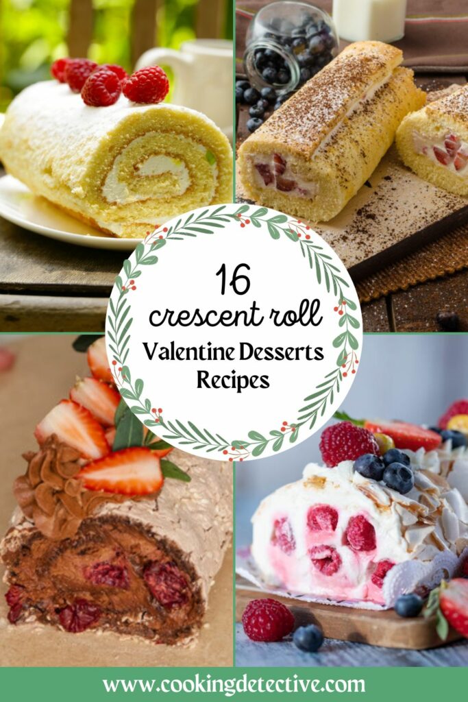 16 Crescent Roll Valentine Desserts Recipes
